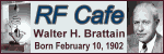 Walter H. Brattain's Birthday - Please click here to visit RF Cafe.