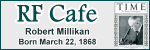 Robert Millikan's Birthday. Click here to return to the RF Cafe homepage.