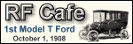 1st Ford Model T Built - Please click here to visit RF Cafe.