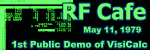 1st Public Demo of VisiCalc. Click here to return to the RF Cafe homepage.