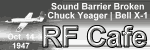 Chuck Yeager breaks the sound barrier - RF Cafe