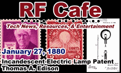 Day in Engineering History January 27 Archive - RF Cafe
