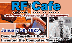 Day in Engineering History January 30 Archive - RF Cafe