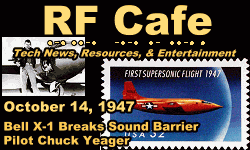 Day in Engineering History October 14 Archive - RF Cafe