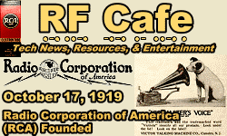 Day in Engineering History October 17 Archive - RF Cafe