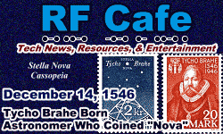 Day in Engineering History December 14 Archive - RF Cafe
