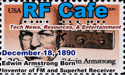 Day in Engineering History December 18 Archive - RF Cafe