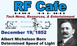 Day in Engineering History December 19 Archive - RF Cafe