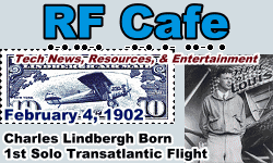 Day in Engineering History February 4 Archive - RF Cafe