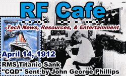 Day in Engineering History April 14 Archive - RF Cafe