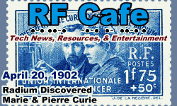 Day in Engineering History April 20 Archive - RF Cafe