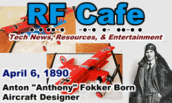 Day in Engineering History April 6 Archive - RF Cafe