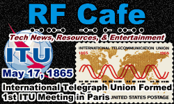 Day in Engineering History May 17 Archive - RF Cafe