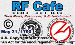 Day in Engineering History May 31 Archive - RF Cafe