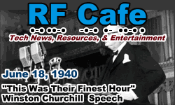 Day in Engineering History June 18 Archive - RF Cafe