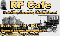 Day in Engineering History September 16 Archive - RF Cafe
