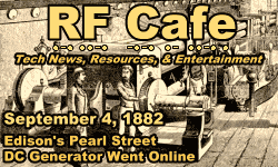 Day in Engineering History September 4 Archive - RF Cafe