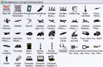 Airplanes, Ships, Rockets, Trains, Wireless Devices (vss) Visio Stencils - RF Cafe