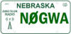 Nebraska Amateur Radio Specialty License Plate - RF Cafe