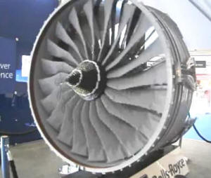 LEGO Rolls-Royce Trent 1000 Turbine Engine, Front of low pressure compressor  - RF Cafe Cool Pic
