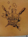 RF Cafe Cool Pic - "Science for Life" Tattoo