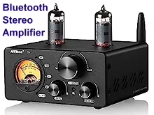 Vacuum tube Bluetooth stereo amplifier - RF Cafe