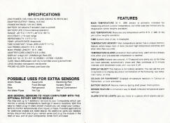 CompuTemp 5 User's Manual (pp 1 & 2) - RF Cafe