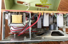 Heathkit GR-48 AM/FM Table Radio Speaker & Transformer - RF Cafe