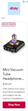Super Mini Vacuum Tube Headphone Amplifier - RF Cafe