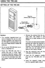 Realistic TRC-409 Portable CB Radio User's Manual (p4) - RF Cafe