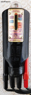 Square D / Wigginton "Wiggy" Model 5008 Voltage Tester - RF Cafe Cool Product