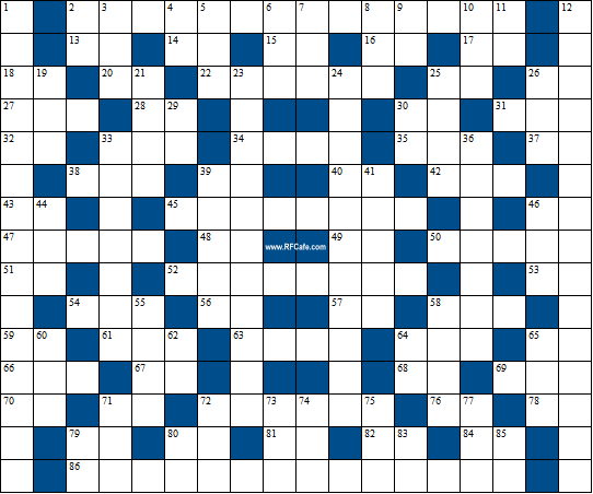 Wireless Technology Themed Crossword Puzzle for October 11th 2020 RF