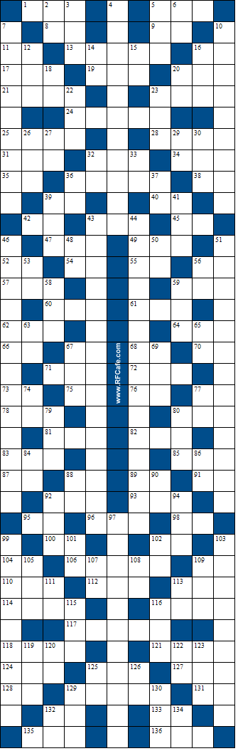 RF Engineering Theme Crossword Puzzle for January 31st, 2021 - RF Cafe
