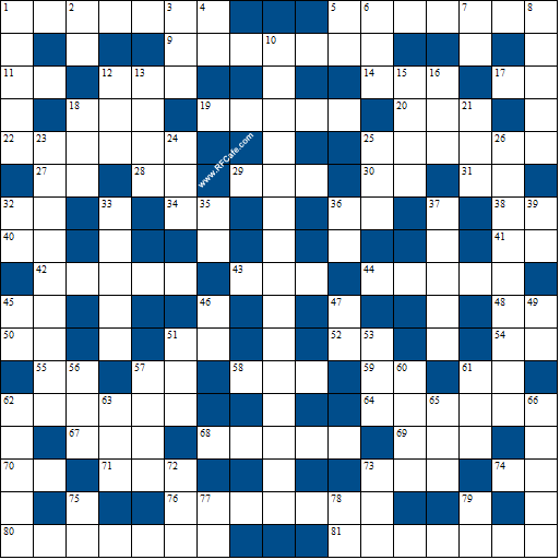 Science Themed Crossword Puzzle for August 7th, 2022 - RF Cafe