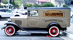 Image of 1932 Chevrolet Panel Truck retrieved from Steve Sexton's flickr web page - RF Cafe