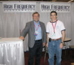 RF Cafe - Gary Breed of High Frequency Electronics (HFE) Magazine @ IMS 2009