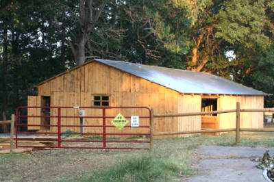 RF Cafe - Equine Kingdom's new horse barn