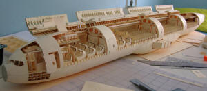A 1:60-Scale Boeing 777 Built Entirely from Paper Manila Folders - RF Cafe