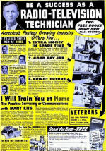 Old Ad for National Radio Institute: 'I Will Train You at Home!' - RF Cafe