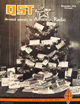 QST December 1973 Cover - RF Cafe