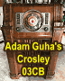 Crosley 03CB Floor Console Radio by Adam Guha - RF Cafe