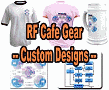 Custom-Designed RF-Themed Cups, T-Shirts, Mouse Pads, Clocks (Cafe Press) - RF Cafe