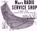 Mac's Radio Service Shop: Telephone Pickups and Other Subjects, April 1954 Radio & Televsion News - RF Cafe