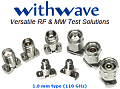 Withwave Intros Vertical Launch 1.0 mm Connector (DC to 110 GHz) - RF Cafe