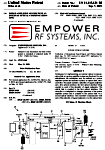 Empower RF Systems Patents Power Amplifier System w/Internal Optical Communication Link - RF Cafe