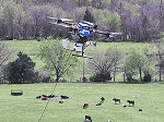 AT&T Flying 5G COW Drone - RF Cafe