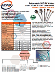 ConductRF Hand Reformable 50 Ω RF Coaxial Cables at Digi-Key - RF Cafe