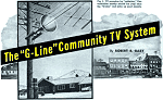 The "G-Line" Community TV System, November 1956 Radio & Television News - RF Cafe