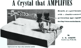 A Crystal That Amplifies, October 1948 Radio & Television News - RF Cafe