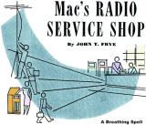 Mac's Radio Service Shop: A Breathing Spell, January 1955 Radio & Television News - RF Cafe